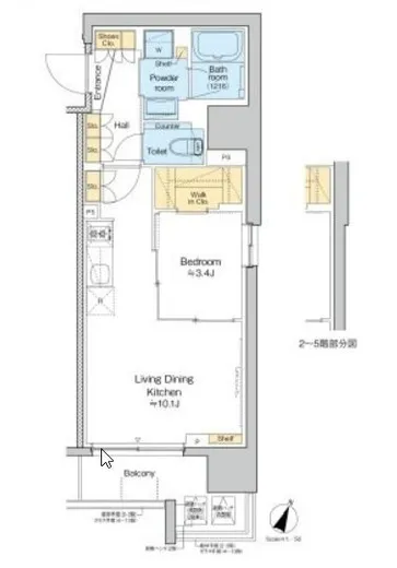 プラウドフラット大井町 1203
