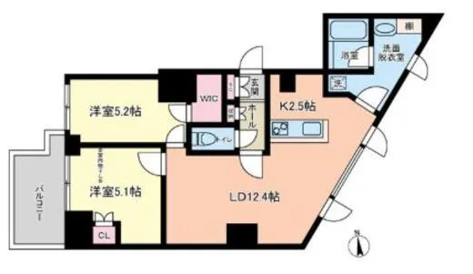 ヴィアーレ四谷 701