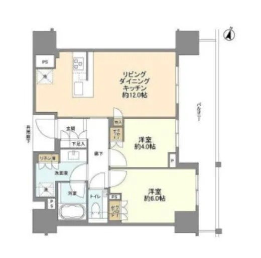 ブランズ本郷 9階 52.9㎡