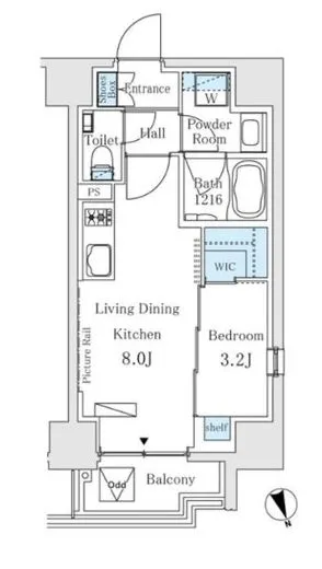 イプセ御成門 602