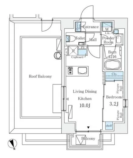 イプセ御成門 1501