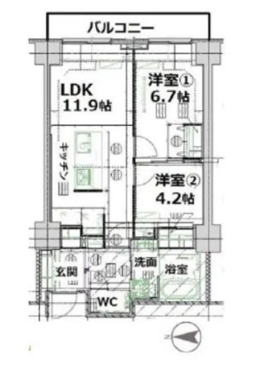 シティコート目黒 2-608
