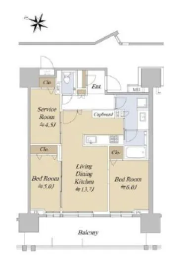 プラウド八幡山 3階 68.91㎡