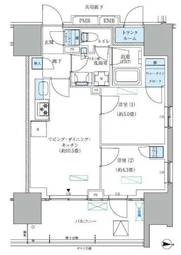 パークアクシス西大島コンフォートスクエア 1413