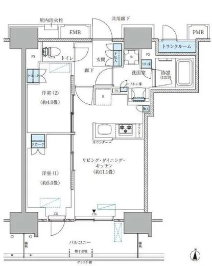 パークアクシス西大島コンフォートスクエア 1306
