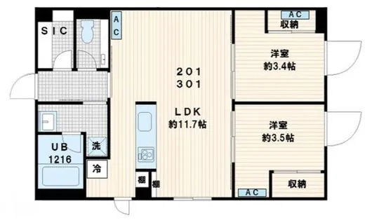 Fullea代々木 (フレア代々木) 201