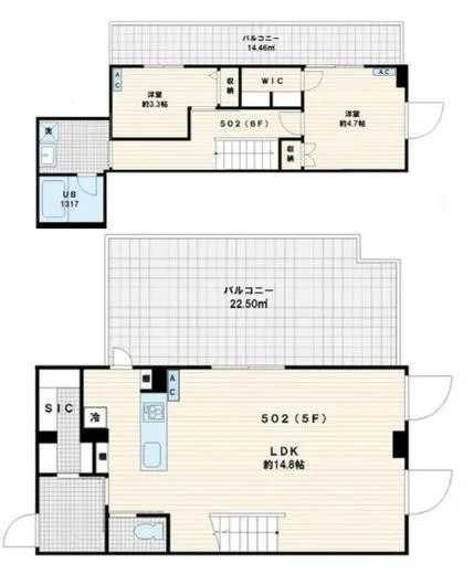 Fullea代々木 (フレア代々木) 502