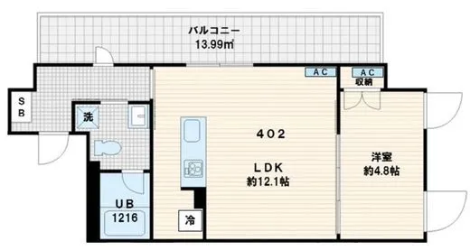 Fullea代々木 (フレア代々木) 402