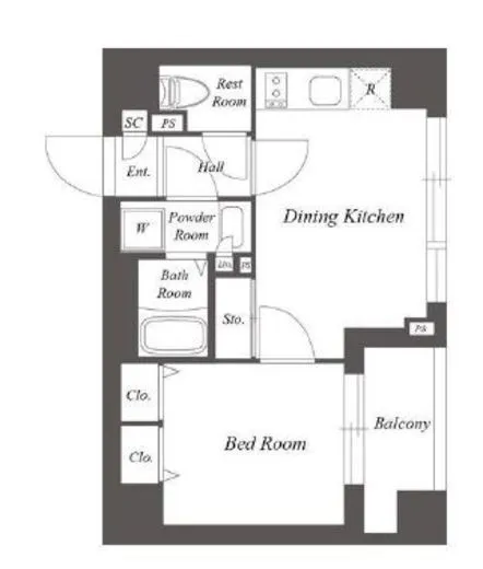 ブランシエスタ品川大井町パークエッジ 101