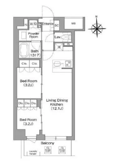 コンフォリア・リヴ大森西 221