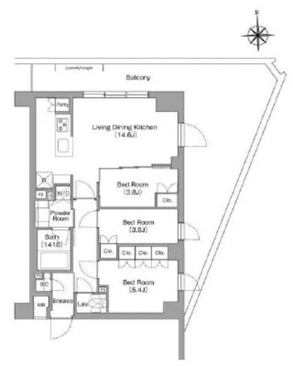 コンフォリア・リヴ大森西 222