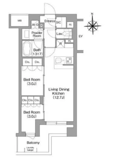 コンフォリア・リヴ大森西 511