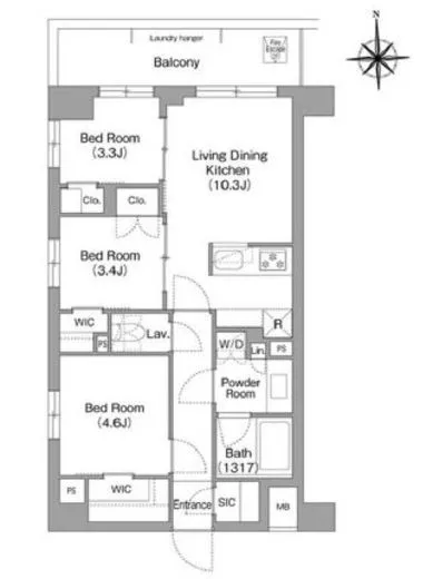 コンフォリア・リヴ大森西 217