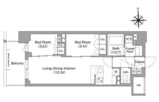 コンフォリア・リヴ大森西 207