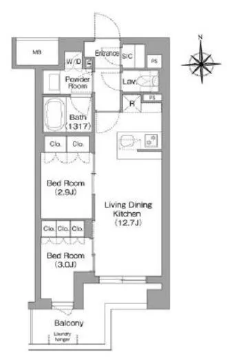 コンフォリア・リヴ大森西 211