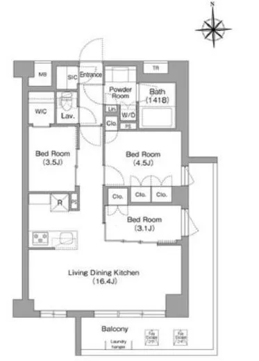 コンフォリア・リヴ大森西 216