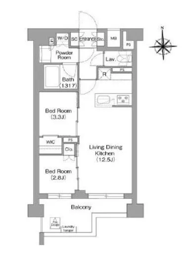 コンフォリア・リヴ大森西 213