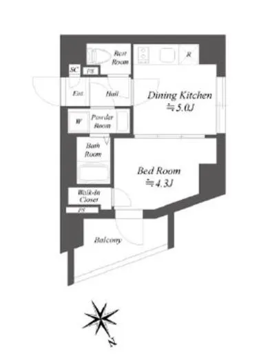 ブランシエスタ品川大井町パークエッジ 301
