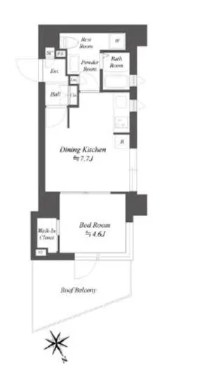 ブランシエスタ品川大井町パークエッジ 601