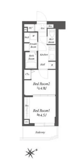 ブランシエスタ品川大井町パークエッジ 505