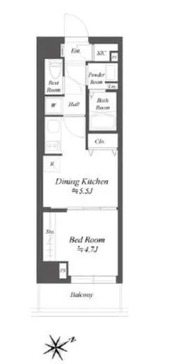 ブランシエスタ品川大井町パークエッジ 506