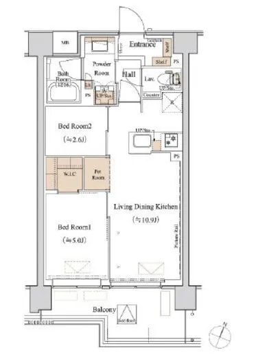 ブランシエスタ西馬込 506