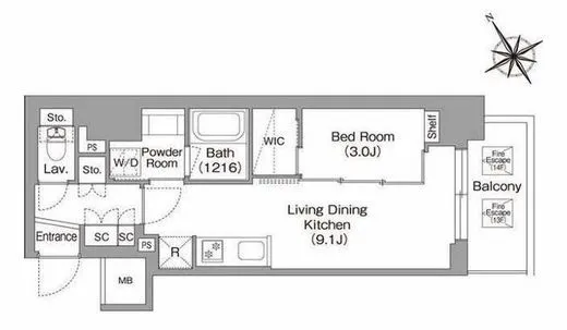 バウスフラッツ蔵前 904