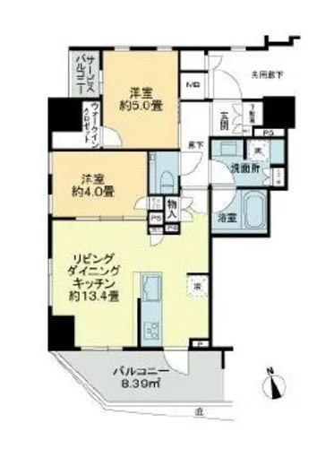ブリリア東上野 13階 53.9㎡