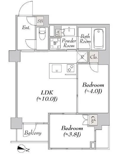 ルミーク千歳船橋 205