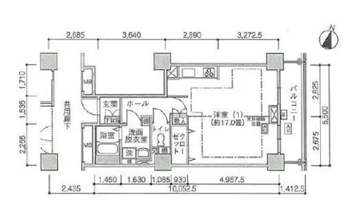 Jタワー西大井イーストタワー 15階 48.31㎡