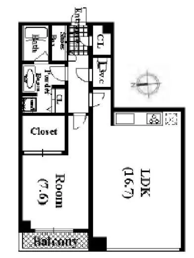 ＴＯＫＹＯ　ＳＥＡ　ＳＯＵＴＨ　ブランファーレ 12階 59.69㎡