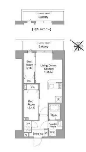 コンフォリア・リヴ豊洲キャナル 1205