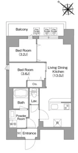 コンフォリア・リヴ豊洲キャナル 607