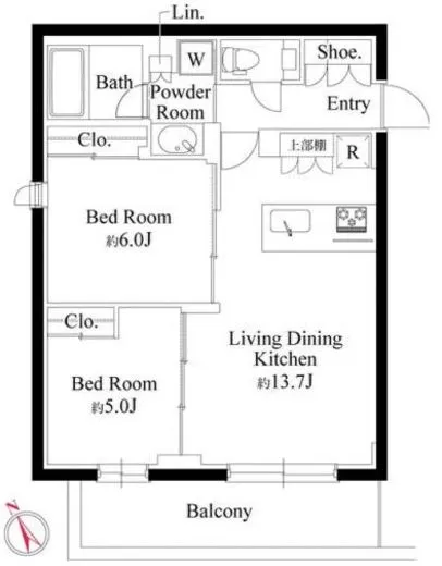 ラヴィエール千駄ヶ谷プレミアムレジデンス 301