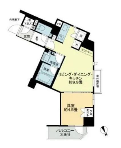 サンクタス文京大塚アヴァンテラス 2階 38.71㎡