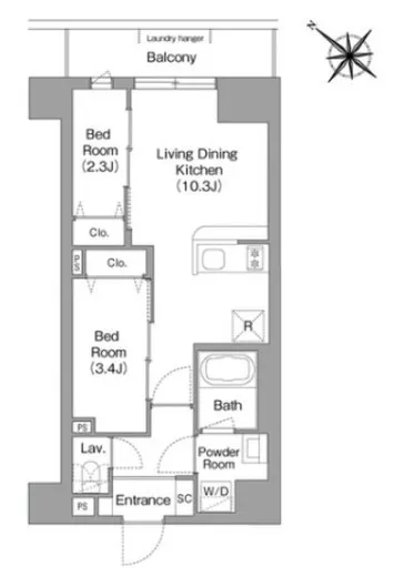 コンフォリア・リヴ豊洲キャナル 609