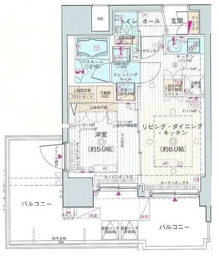 エステムプラザ品川大井町クリスタルヒルズ 13階 31.35㎡
