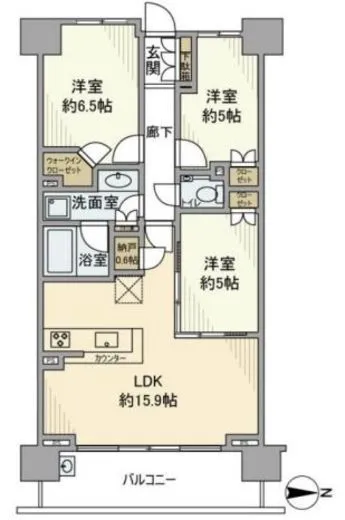 シティテラス成増 2階 70.26㎡