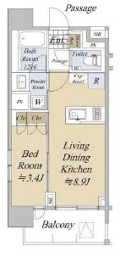 オープンレジデンシア本郷壱岐坂 3階 30.76㎡