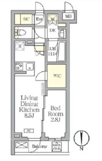 アジールコート都立大学 314