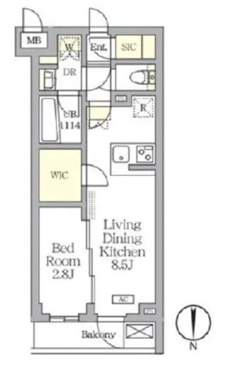 アジールコート都立大学 313