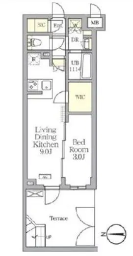 アジールコート都立大学 104
