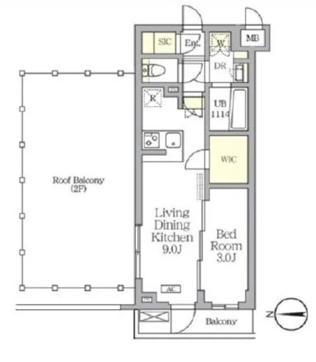 アジールコート都立大学 406