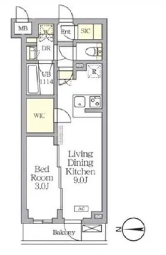 アジールコート都立大学 311