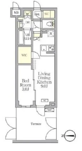 アジールコート都立大学 103