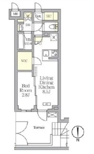 アジールコート都立大学 102