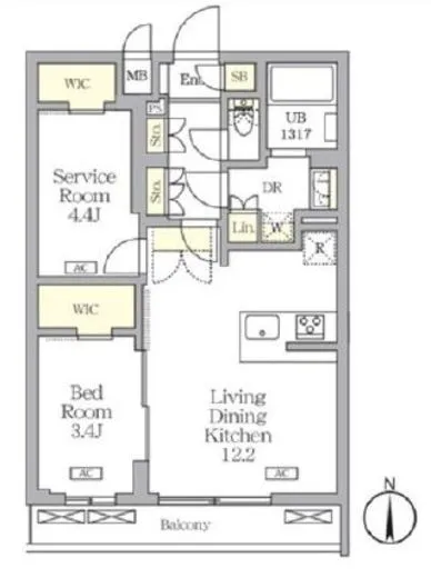アジールコート都立大学 301