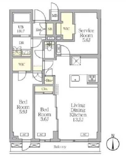 アジールコート都立大学 403
