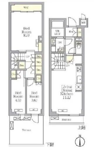 アジールコート都立大学 212