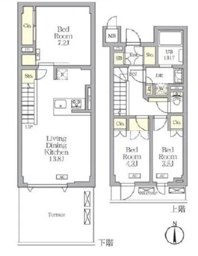 アジールコート都立大学 201